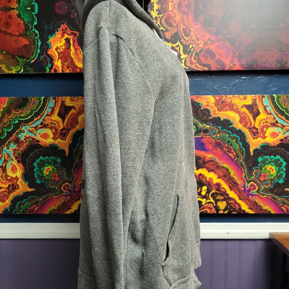 Soul Cycle ~ Sz L ~ Grey Zip Up Hoodie ~ Excellent Condition - Picture 4 of 9